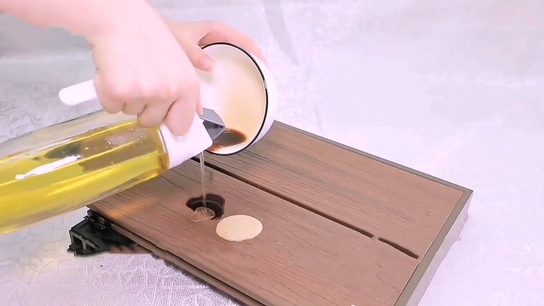 耐火性反紫外線タケ ポーチの橋床Wpc外部の11mm 22mm