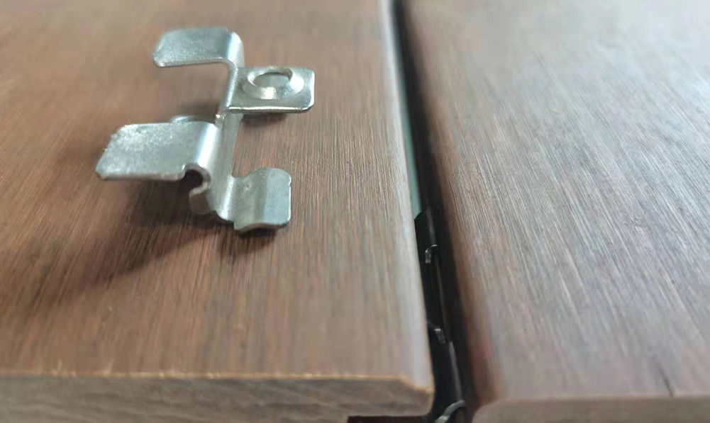 2.2m 2.4m 3.6m バンブー 木製 デッキ 垂直に 2 面の溝を模造してラミネート