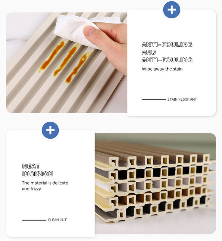 室内装飾 木色 省エネ 耐気 防摩擦 WPC 壁面 3D効果