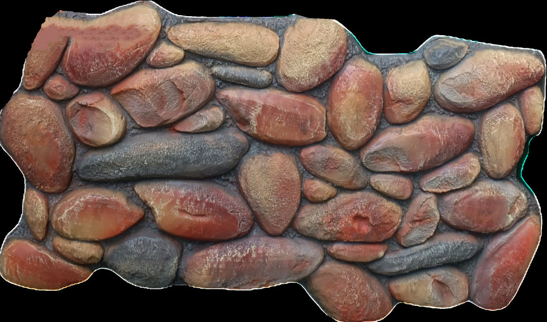 PUストーンポリウレタン 外壁と内壁の壁カバーのための人工石ファニヤシート 石の装飾