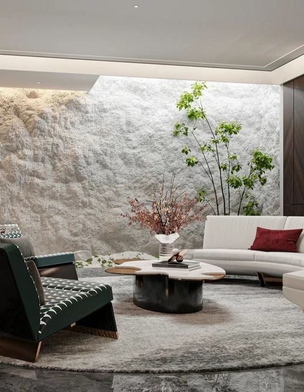 軽量 屋外 装飾用 PU 偽岩ポリウレタン 石板 3D PU 石板 壁板