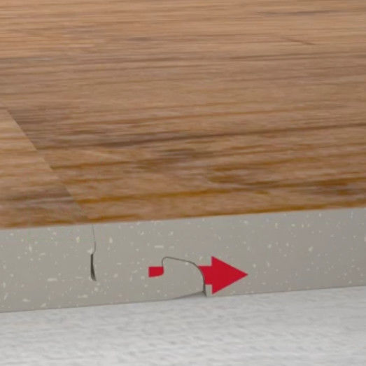 UNILIN 5G CLICK SPCフロア 中国 CLICK LOCKフロア 4MM 6MM 木製彫刻フロア 直接工場