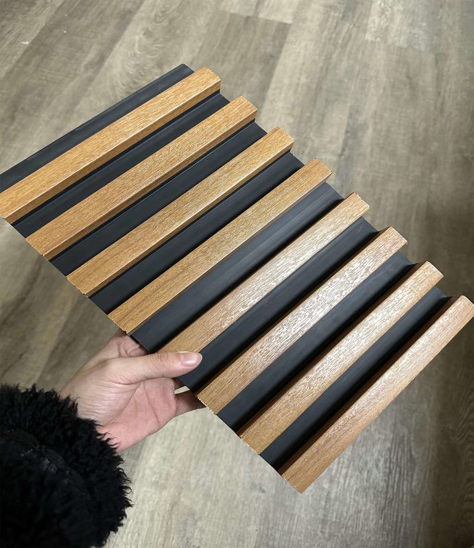 SONSILL UTO 木造の穀物Pvc 室内装飾Wpc フラット 壁面 コーティング インテリア装飾