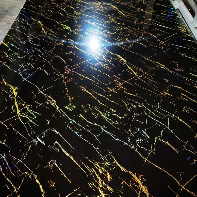 1220*2440 壁飾りのための3mm厚さの3DUVマーブルシート