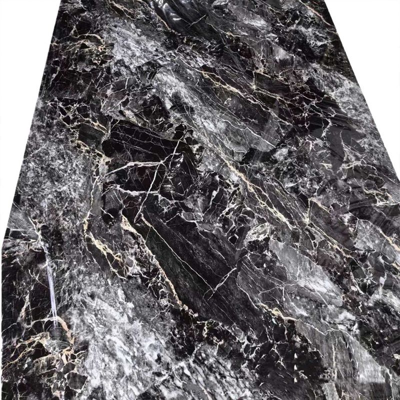 3mm または 4mm 厚さの軽量UVPVC大理石シート壁パネル 3d