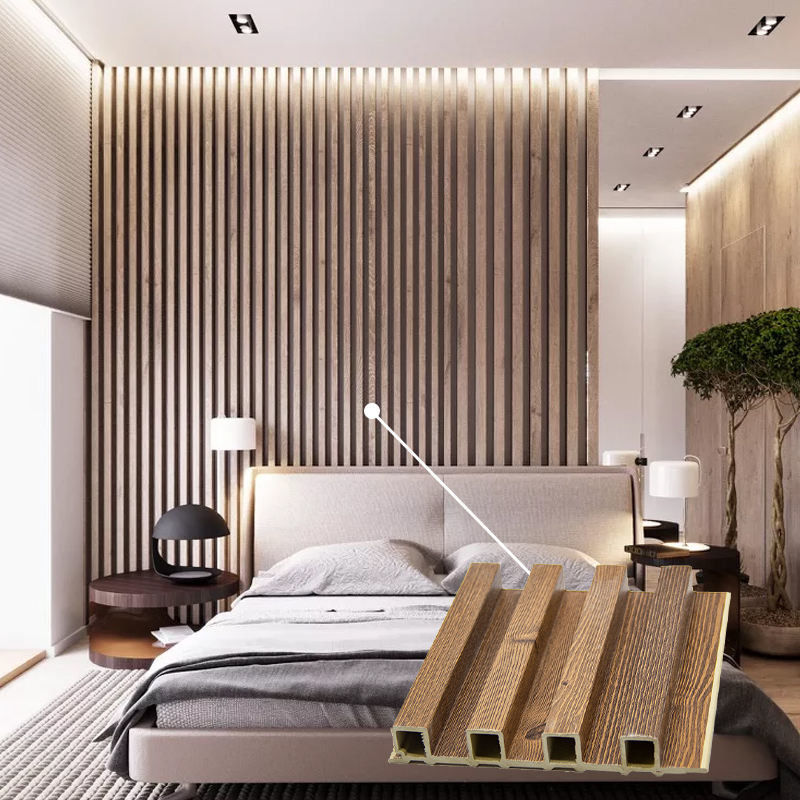 エコフレンドリー フラット式Wpc壁面 室内用Wpc壁面 装飾 インテリア 代替木材