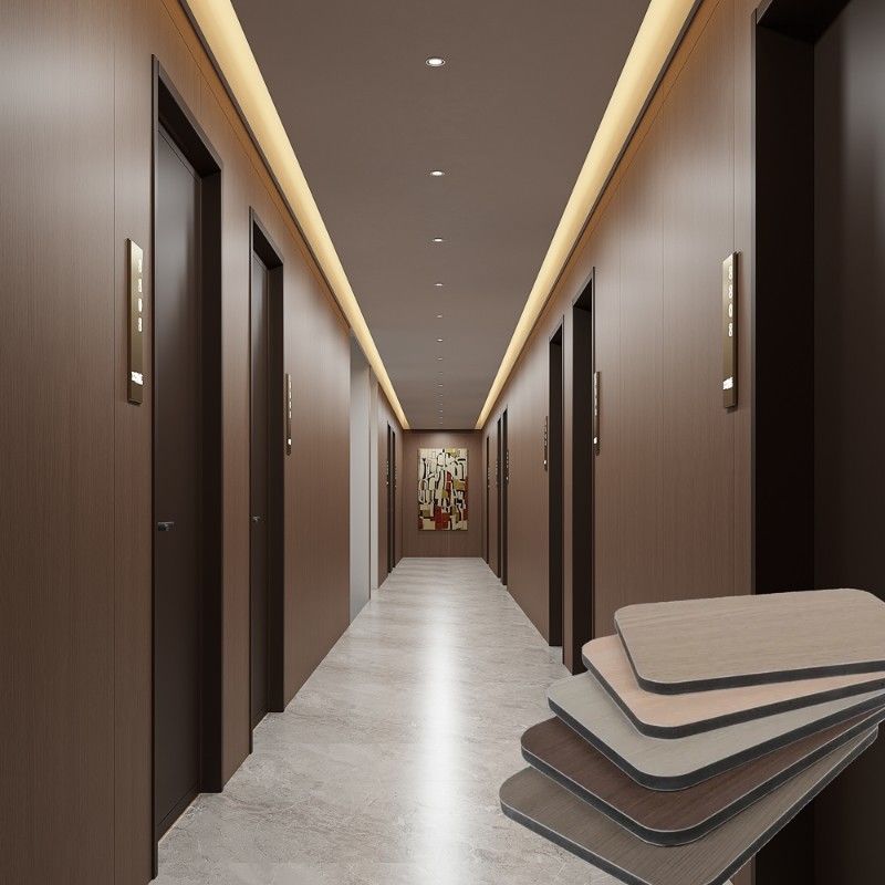 バンブー 木炭 フライアボード ミラーサイド 防火 PVC 壁板 アパートオフィス用