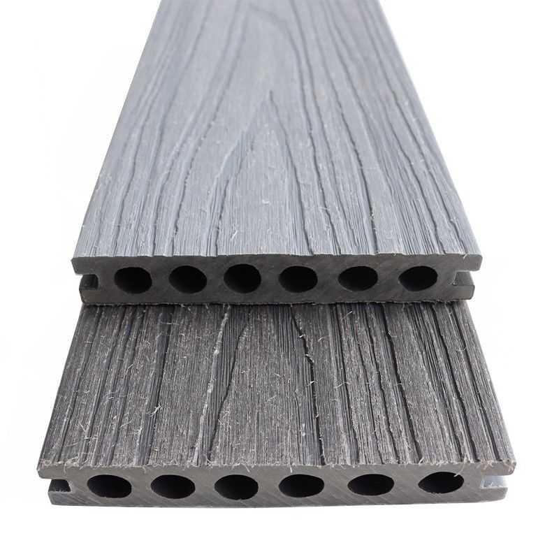 紫外線 安定 外部 固体 防水 木材 高強度 CE 認定 WPC 木材 複合 プラスチック 双色 デッキ
