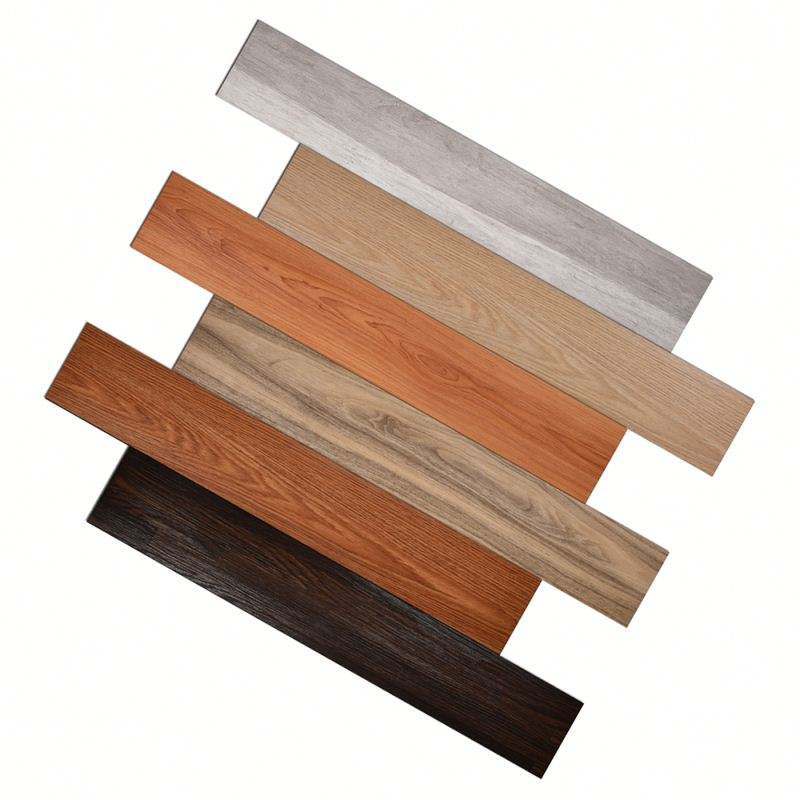 2.0mm 自粘性Lvt床 工場価格 高級ビニール床 防水 PVC床 防火