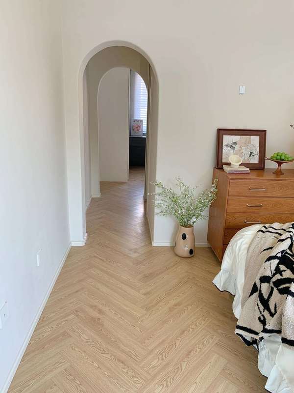 8mm 12mm リジッドコア ラグジュアリービニール クリックフローリング プレミアムウッド ヘリンボーン 防滑 Piso SPC クリック 5 mm 板フローリング