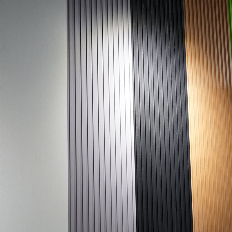 防水WPC壁パネル テレビの背景 ホテルやアパートのインテリア装飾用 プラスチック製