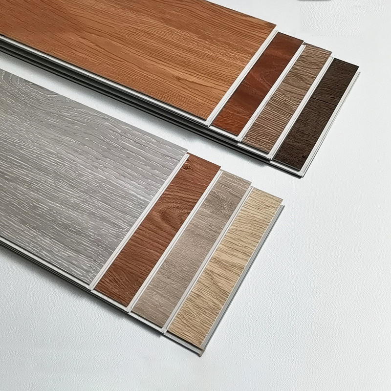 SPCビニールフローリング 4mm 5mm SPCビニール 防火 SPCビニールフローリング 屋内防水PVCプラスチックフローリング