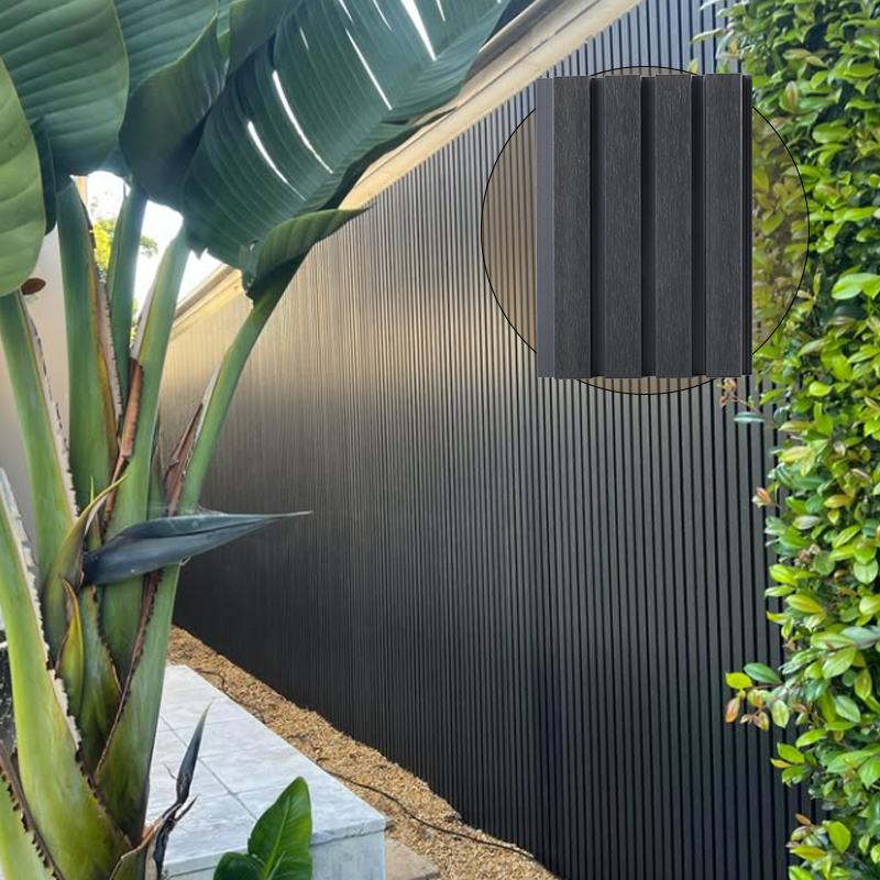 Outdoor Waterproof WPC Wall Cladding Decorative Exterior Cladding Panel for Wall Cladding Outdoor WPC Wall Panel