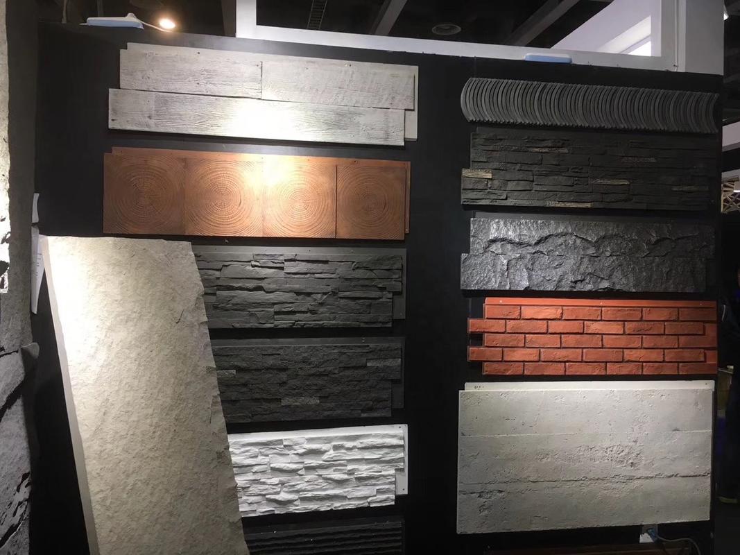 Hot Sell 1220*2440 Pu Stone Wall Panel Culture for Exterior Brick Background Decoration Polyurethane