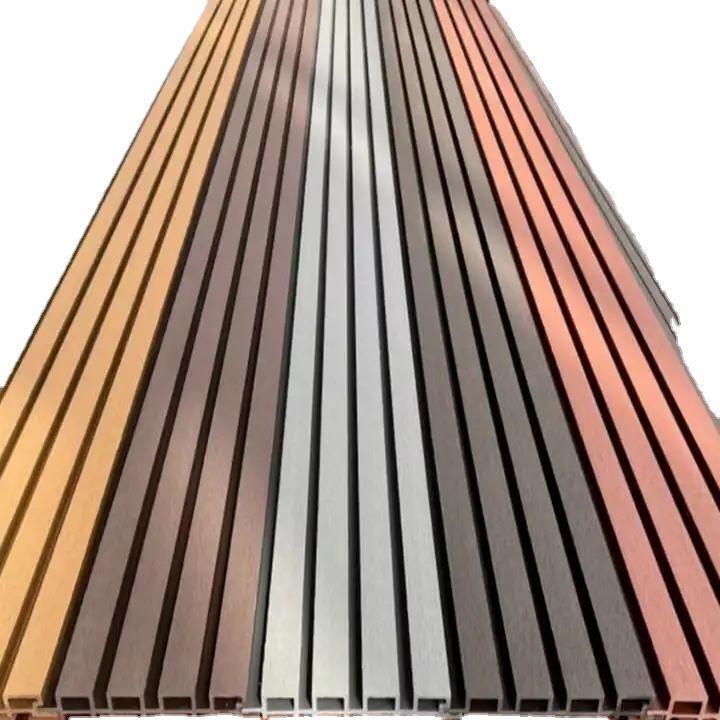 高品質の防水型WPC外壁パネル 外装用木塑複合材料