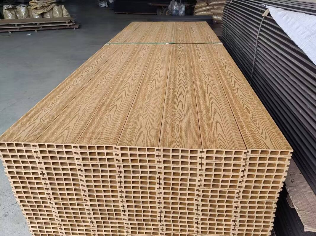 高品質の防水型WPC外壁パネル 外装用木塑複合材料