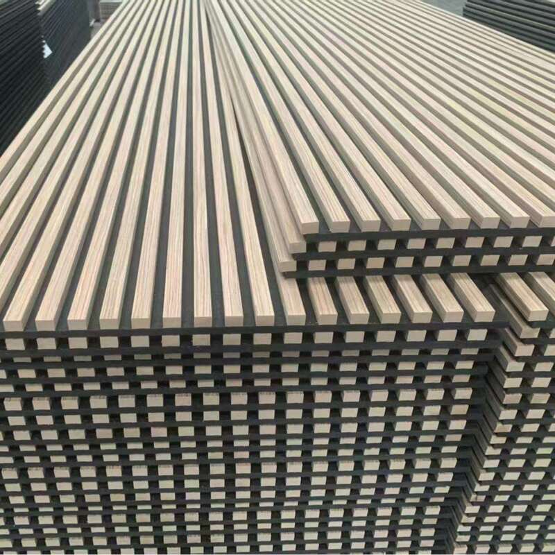 ホットセール アコースティックパネル 木製 スレット フルート 壁パネル 家飾り インテリア 防音 壁パネル