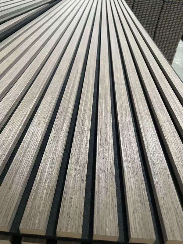 ホットセール アコースティックパネル 木製 スレット フルート 壁パネル 家飾り インテリア 防音 壁パネル