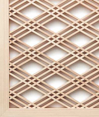 日本風 高技術 伝統的な木の花のチップや家具や窓のためのクミコ