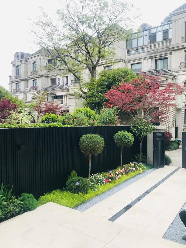 現代のWPCファサードパネル 屋外サイド 屋外壁パネル ホテル用Wpc壁カバー