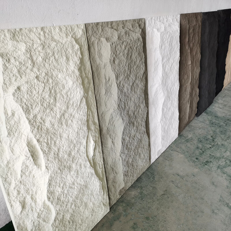 柔軟な環境に優しい内外装壁装飾 耐火性 防水 天然石クラッドパネル 人工石