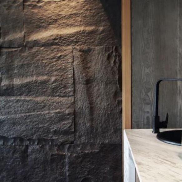 軽量 モダンデザイン ポリウレタン 装飾型 PU ストーン 壁板 ホテル用・室内用 大きいスラブ 中国製