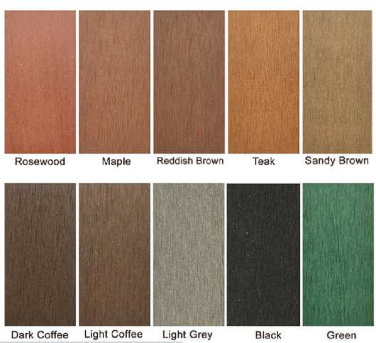 High Quality Water-Proof Outdoor Wpc Fluted Panel Decorative Wall Panel Composite Outdoor Wpc Panel