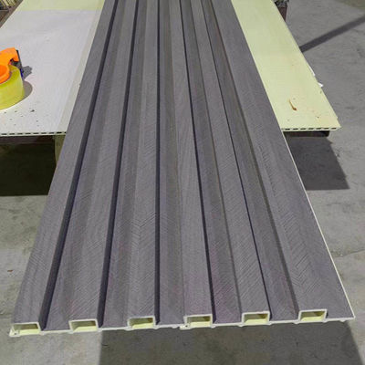 現代9mmの2.5cm家の装飾TVの背景のための内部WPCの壁パネル