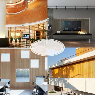 環境の友好的な内部WPCの壁パネル159MM*10MMの速い取付け