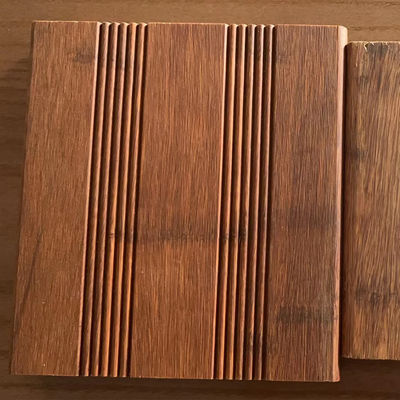 防水 バンブー デッキボード フロアストランド 織物 表面 自然 屋外