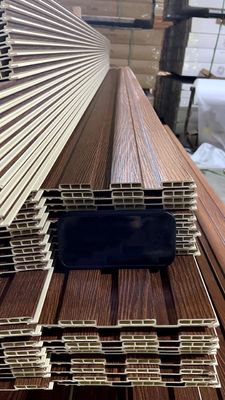 WpcPvc 装飾用内壁 プラスチックコーティング WPC 木製壁パネル