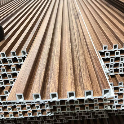 木材代替 フラットパネル Wpc 内壁パネル 3D Wpc 壁パネル