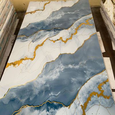 Factory Direct Sale High Strength UV Sheet PVC Marble Wall Panel 3D Printing UV Boards Waterproof Plastic Material