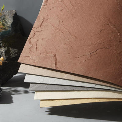 防水耐火フェイクソフトストーン トラバーチン壁パネル クラシックスタイル 曲げられる人工フレキシブル内装クラッディング