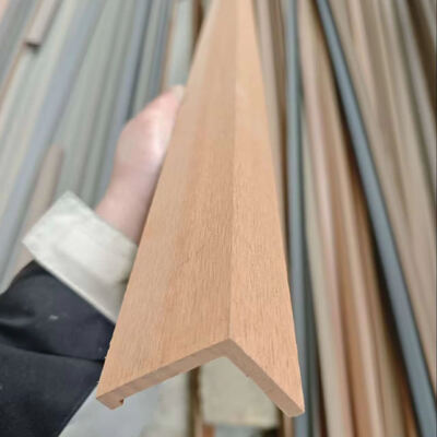 工場価格 WPC 屋外アクセサリー コーナーライン コーナー 屋外デッキと壁パネルのためのコーナーカバーストライプ