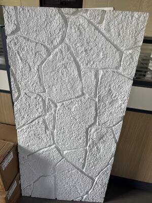 品質 3D PU 文化 石壁パネル 工場 直接 カスタム カラー 防水 防火 軽量 偽壁外装 工場