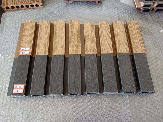 Siding Co-extrusion External Cladding Outdoor Decoration Cladding Exterior PVC Wpc Wall Panels