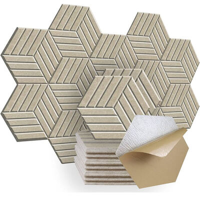 Removable Adhesive Acoustic Panels No Damage Installation for Temporary Spaces
