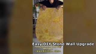 柔軟な柔らかい石の壁パネル簡単な DIY インストール