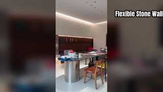 柔軟な石のパネルの耐火性防水